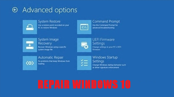 Cara repair windows 10 without losing programs